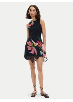 Desigual Sukienka letnia Nala 26SWVW46 Czarny Slim Fit ze sklepu MODIVO w kategorii Sukienki - zdjęcie 188900036