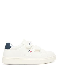 Tommy Hilfiger Sneakersy Low Cut Velcro T1X9-34338-1355 M Biały ze sklepu MODIVO w kategorii Buty sportowe dziecięce - zdjęcie 188900055