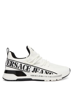 Versace Jeans Couture Sneakersy 80YA3SA3 Biały ze sklepu MODIVO w kategorii Buty sportowe męskie - zdjęcie 188900056