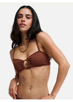 Roxy Góra od bikini Roxy Sunshine ERJX305637 Brązowy ze sklepu MODIVO w kategorii Stroje kąpielowe - zdjęcie 188900145