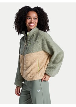 Roxy Polar Boundless Spirit ERJPF03249 Zielony Regular Fit ze sklepu MODIVO w kategorii Bluzy damskie - zdjęcie 188900149