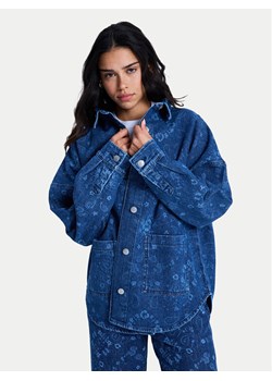 Roxy Koszula jeansowa Kick Back Washed ERJWT03750 Niebieski Relaxed Fit ze sklepu MODIVO w kategorii Koszule damskie - zdjęcie 188900155