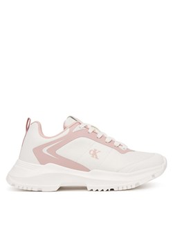 Calvin Klein Sneakersy Low Cut Lace-Up V3A9-83233-1844 S Biały ze sklepu MODIVO w kategorii Buty sportowe dziecięce - zdjęcie 188900156