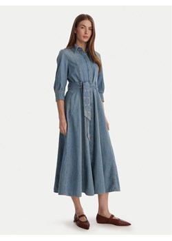 Marella Sukienka jeansowa Giambo 2613221024 Niebieski Regular Fit ze sklepu MODIVO w kategorii Sukienki - zdjęcie 188900176