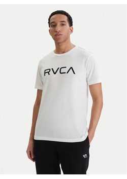 RVCA T-Shirt Big M420VRBI Biały Slim Fit ze sklepu MODIVO w kategorii T-shirty męskie - zdjęcie 188900179