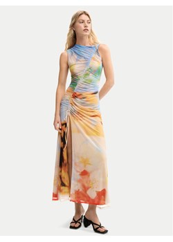 Desigual Sukienka letnia Jade 26SWVK38 Kolorowy Slim Fit ze sklepu MODIVO w kategorii Sukienki - zdjęcie 188900186