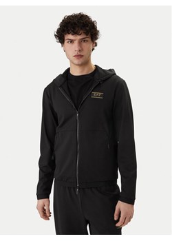 EA7 Emporio Armani Bluza 7M001335 AF16658 UC001 Czarny Regular Fit ze sklepu MODIVO w kategorii Bluzy męskie - zdjęcie 188900235