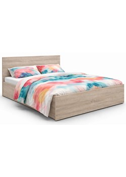 Dwuosobowe Łóżko Dąb Sonoma 140X200 W3-F16 ze sklepu Edinos.pl w kategorii Łóżka i materace - zdjęcie 188901526