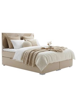 Łóżko boxspring z zagłówkiem 140x200 W7-C62 ze sklepu Edinos.pl w kategorii Łóżka i materace - zdjęcie 188901606