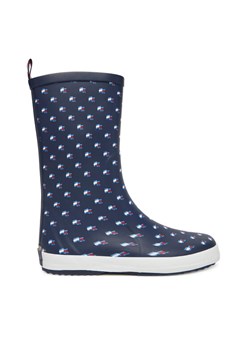 Kalosze Tommy Hilfiger Rain Boot T3XC-33922-1846 D Granatowy ze sklepu eobuwie.pl w kategorii Kalosze dziecięce - zdjęcie 188902527