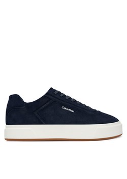 Sneakersy Calvin Klein Basket Cupsole Oxf Lup Hf Su HM0HM02131 Granatowy ze sklepu eobuwie.pl w kategorii Buty sportowe męskie - zdjęcie 188902577