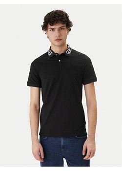 Guess Polo M6GP66 K3070 Czarny Slim Fit ze sklepu MODIVO w kategorii T-shirty męskie - zdjęcie 188903619