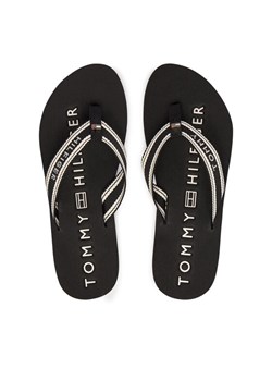 Tommy Hilfiger Japonki Th Webbing Summer Sandal FW0FW09193 Czarny ze sklepu MODIVO w kategorii Klapki damskie - zdjęcie 188903635