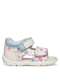 Geox Sandały B Sandal Zapito Girl B556FC 05404 C0270 Biały ze sklepu MODIVO w kategorii Sandały dziecięce - zdjęcie 188903678