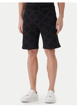 KARL LAGERFELD Szorty sportowe 705076 562952 Czarny Regular Fit ze sklepu MODIVO w kategorii Spodenki męskie - zdjęcie 188903797