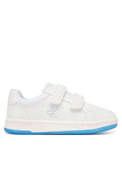 Calvin Klein Sneakersy Low Cut Velcro V1X9-83279-0040 S Biały ze sklepu MODIVO w kategorii Buty sportowe dziecięce - zdjęcie 188903815