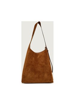 TORY BURCH Shopperka Romy | zamsz ze sklepu Gomez Fashion Store w kategorii Torby Shopper bag - zdjęcie 188905005