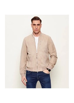 AllSaints Kurtka bomber KEMBLE | Regular Fit | zamsz ze sklepu Gomez Fashion Store w kategorii Kurtki męskie - zdjęcie 188905147