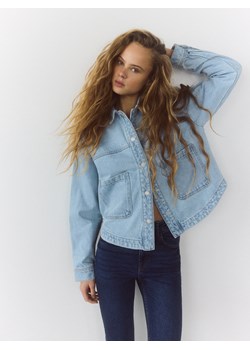 Reserved - Jeansowa kurtka - niebieski ze sklepu Reserved w kategorii Kurtki damskie - zdjęcie 188906587