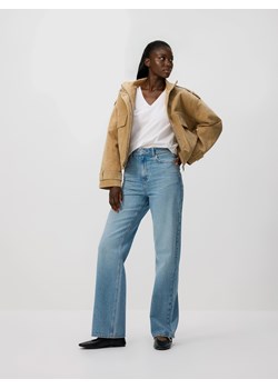 Reserved - T-shirt regular z dekoltem V - biały ze sklepu Reserved w kategorii Bluzki damskie - zdjęcie 188906855