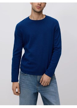 Reserved - Bawełniany sweter - niebieski ze sklepu Reserved w kategorii Swetry męskie - zdjęcie 188907168
