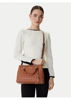 Torebka Guess Sandy HWWG84 18060 Brązowy ze sklepu eobuwie.pl w kategorii Kuferki - zdjęcie 188908905