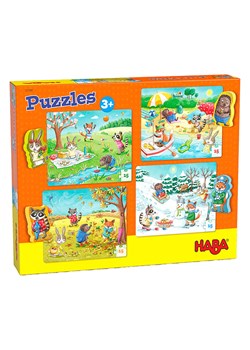 Haba 4-częściowe puzzle "Seasons" - 3+ ze sklepu Limango Polska w kategorii Puzzle - zdjęcie 188909305