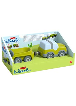 Haba Samochód terenowy w kolorze zielonym z przyczepą - 2+ ze sklepu Limango Polska w kategorii Zabawki - zdjęcie 188909379