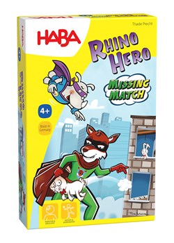 Haba Układanka "Rhino Hero Missing" - 4+ ze sklepu Limango Polska w kategorii Zabawki - zdjęcie 188909649