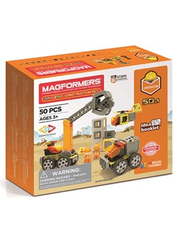 MAGFORMERS 50-częściowy zestaw magnetyczny "Amazing Construction Set" - 3+ ze sklepu Limango Polska w kategorii Zabawki - zdjęcie 188909818