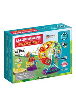 MAGFORMERS 48-częściowy zestaw magnetyczny "Carnival Plus' - 3+ ze sklepu Limango Polska w kategorii Zabawki - zdjęcie 188909838