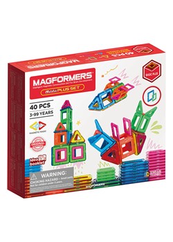MAGFORMERS Zestaw konstrukcyjny "Megaformers Mini Plus" - 3+ ze sklepu Limango Polska w kategorii Zabawki - zdjęcie 188909905