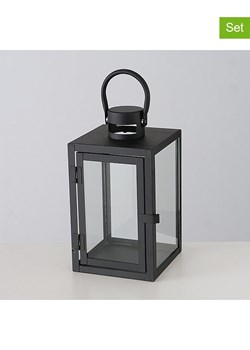 Boltze Lampiony (2 szt.) "Arana" w kolorze czarnym ze sklepu Limango Polska w kategorii Świeczniki - zdjęcie 188909946