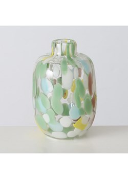 Boltze Wazon "Greena" w kolorze zielono-białym - wys. 17 x Ø 13 cm ze sklepu Limango Polska w kategorii Wazony - zdjęcie 188909958