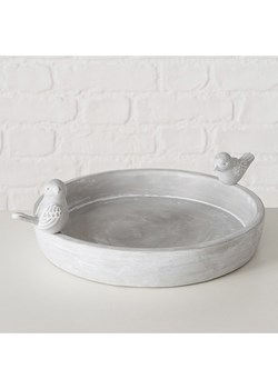 Boltze Poidełko "Badum" w kolorze jasnoszarym dla ptaków - Ø 21 cm ze sklepu Limango Polska w kategorii Dekoracje i akcesoria ogrodowe - zdjęcie 188909967