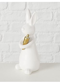 Boltze Figurka dekoracyjna "Hopsi" w kolorze biało-złotym - wys. 17 cm ze sklepu Limango Polska w kategorii Dekoracje - zdjęcie 188910017