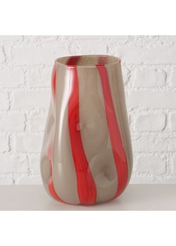 Boltze Wazon "Larana" w kolorze czerwono-beżowym - wys. 29 cm ze sklepu Limango Polska w kategorii Wazony - zdjęcie 188910156