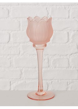 Boltze Świecznik "Tully" w kolorze jasnoróżowym - wys. 22 cm ze sklepu Limango Polska w kategorii Świeczniki - zdjęcie 188910186