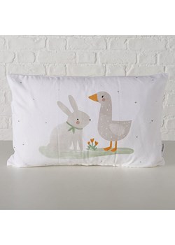 Boltze Poduszka "Cleo" w kolorze biało-beżowym - 50 x 30 cm ze sklepu Limango Polska w kategorii Poduszki dekoracyjne - zdjęcie 188910215