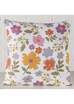 Boltze Poduszka "Antonia" w kolorze biało-zielono-jasnoróżowym - 45 x 45 cm ze sklepu Limango Polska w kategorii Poduszki dekoracyjne - zdjęcie 188910247