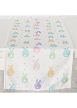 Boltze Bieżnik "Eggard" w kolorze białym ze wzorem - 140 x 40 cm ze sklepu Limango Polska w kategorii Obrusy i bieżniki - zdjęcie 188910249