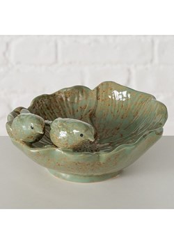 Boltze Poidło "Pepone" w kolorze zielonym dla ptaków - 15,5 x 8 x 14,5 cm ze sklepu Limango Polska w kategorii Dekoracje i akcesoria ogrodowe - zdjęcie 188910299