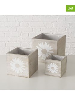 Boltze Osłonki (3 szt.) w kolorze beżowym na doniczkę ze sklepu Limango Polska w kategorii Doniczki i osłonki - zdjęcie 188910545