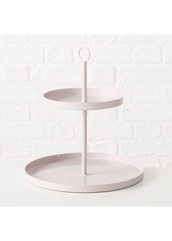 Boltze Etażerka "Samina" w kolorze jasnoróżowym - 33 x Ø 30 cm ze sklepu Limango Polska w kategorii Misy i tace dekoracyjne - zdjęcie 188910569