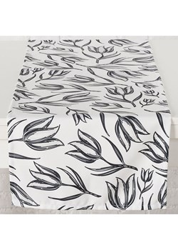 Boltze Bieżnik "Carina" w kolorze biało-czarnym - 140 x 40 cm ze sklepu Limango Polska w kategorii Obrusy i bieżniki - zdjęcie 188910577