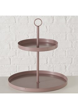 Boltze Etażerka "Samina" w kolorze jasnobrązowym - wys. 34 x Ø 30 cm ze sklepu Limango Polska w kategorii Misy i tace dekoracyjne - zdjęcie 188910646