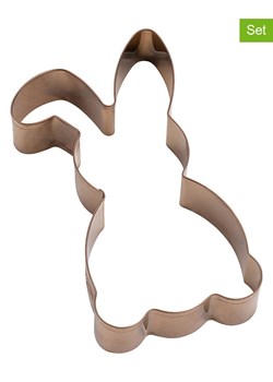 Dr. Oetker Wykrawacze (2 szt.) "Hare" w kolorze miedzianym - 6 x 12,5 cm ze sklepu Limango Polska w kategorii Akcesoria do pieczenia - zdjęcie 188911275