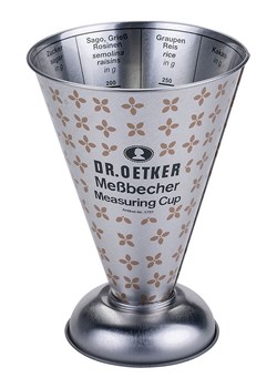 Dr. Oetker Miarka "Vintage" w kolorze srebrnym - wys. 15 x Ø 11 cm ze sklepu Limango Polska w kategorii Akcesoria kuchenne - zdjęcie 188911289