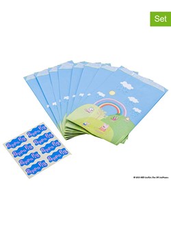 Dr. Oetker Torebki papierowe (16 szt.) "Peppa &amp; Friends" w kolorze błękitno-zielonym ze sklepu Limango Polska w kategorii Akcesoria kuchenne - zdjęcie 188911669