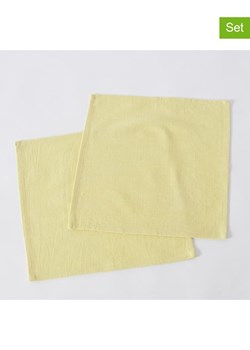 Boltze Serwetki (2 szt.) "Lenea" w kolorze żółtym - 40 x 40 cm ze sklepu Limango Polska w kategorii Akcesoria kuchenne - zdjęcie 188912519